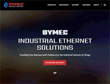 Tablet Screenshot of dymec.com